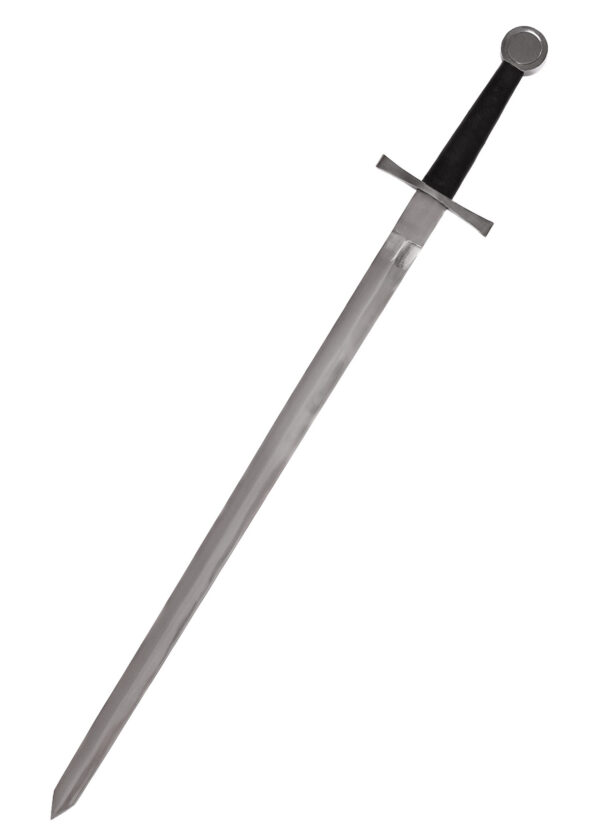 0101008421b_schwert_sword_einhandschwert_einhaender_mittelalter-8 Mittelalterlicher Einhänder mit Scheibenknauf, Stahl
