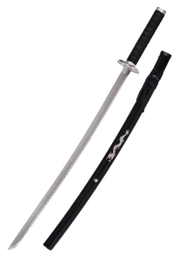Katana Silberdrachen