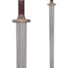 0116041200_schwert_vendelzeit_sword_wikinger_vendelsvard_grave_32 Vendelzeit-Schwert mit Scheide, Messingheft
