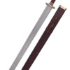 0116041200b_schwert_vendelzeit_sword_wikinger_vendelsvard_grave_32 Vendelzeit-Schwert mit Scheide, Messingheft