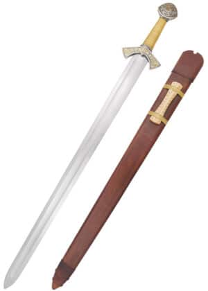 Wikingerschwert aus Langeid mit Scheide