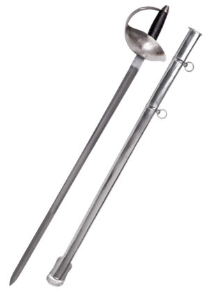 0116323300b_kavallerie_schwert_saebel_mittelalter_sword_saber Britisches Kavallerie-Schwert von 1912 mit Scheide