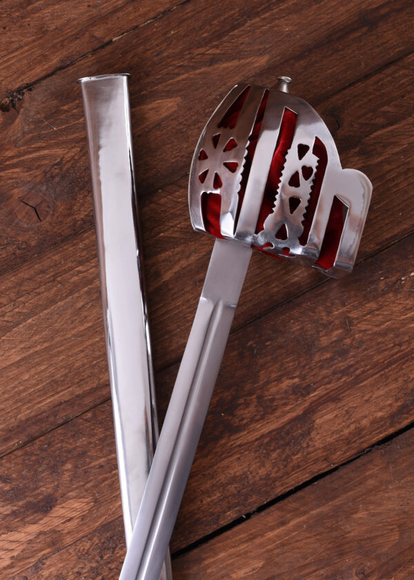 0116324000c_schottisches_breitschwert_schwert_sword_schottland_highlands_mittelalter Schottisches Breitschwert mit Stahlscheide, Culloden-Schwert