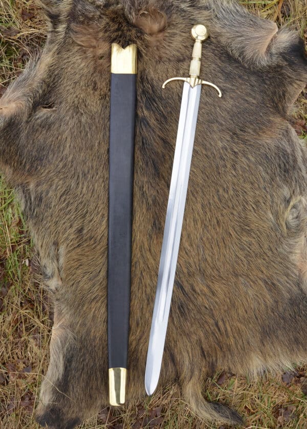 Guinegate Schwert Kaiser Maximilians I., mit Scheide