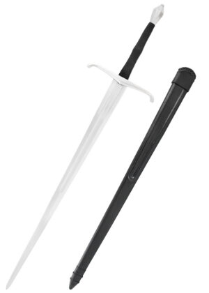 0116341918_schwert_anderthalbhaender_sword_mittelalter Italienischer Anderthalbhänder mit Scheide