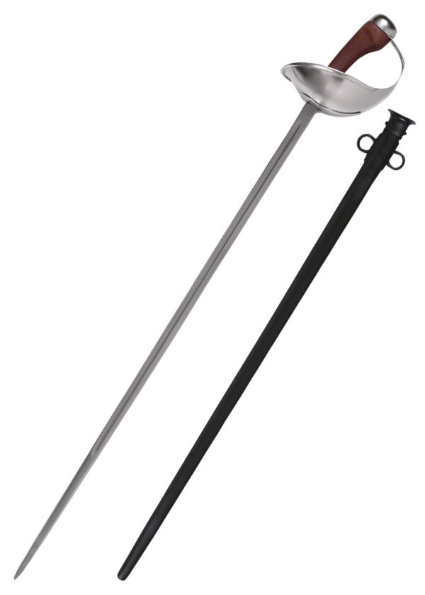 0116348101_schwert_britisch_kavallerie_sword_british_cavalry_1908_mittelalter Schwert der Britischen Kavallerie, Modell 1908, mit Metallscheide