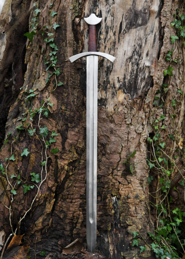 0116695418b_schwert_hochmittelalter_schwertscheide_mittelalter_sword_ritterschwert Hochmittelalter Ritterschwert mit Scheide