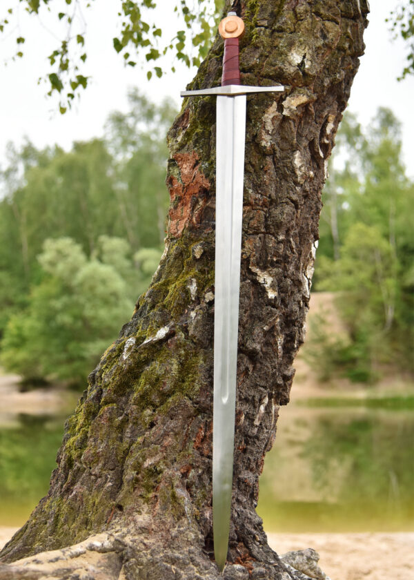 0116702418b_ritterschwert_luebeck_mit_scheide_schwert_mittelalter_sword Lübeck Ritterschwert mit Scheide, 13. Jh.