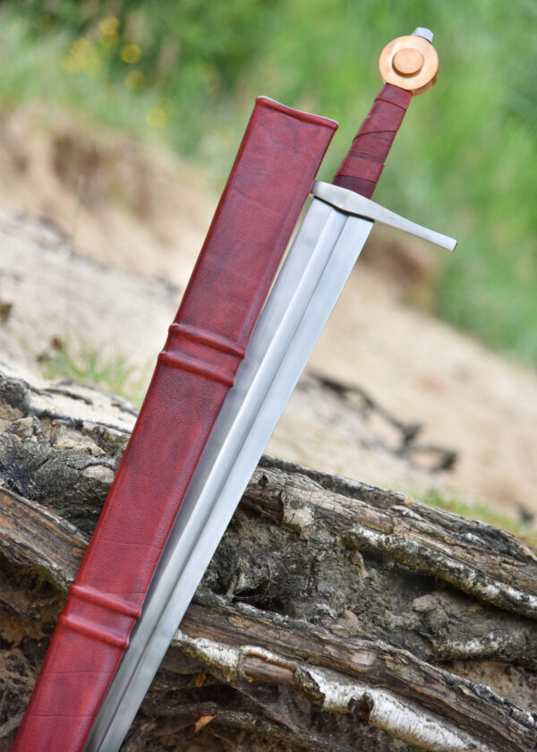 0116702418j_ritterschwert_luebeck_mit_scheide_schwert_mittelalter_sword Lübeck Ritterschwert mit Scheide, 13. Jh.