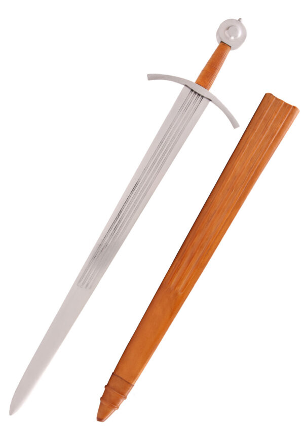 0116702818_ritterschwert_schwert_ritter_moonbrand_sword_mittelalter Ritterschwert Moonbrand mit Scheide, 13. Jh.