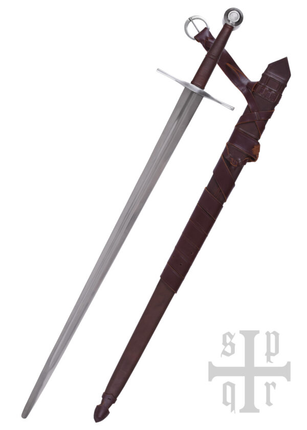 0164000150b_schwert_sword_bastard_mittelalter_medieval-1 Stredoveký bastardný meč, meč na scénický boj, SK-B
