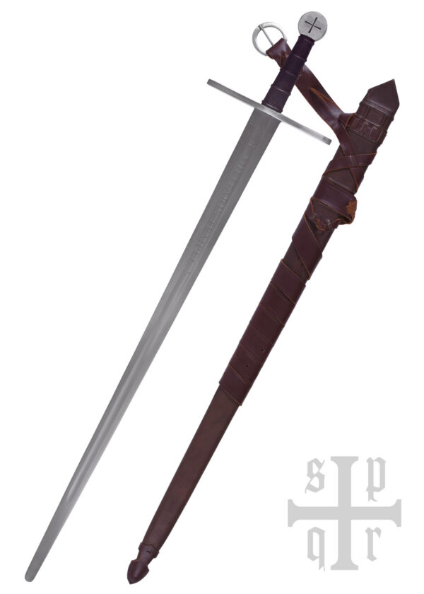 0164000245b_schwert_sword_templer_knight_ritter_mittelalter_medieval Templársky meč (Militaris Templi), meč na scénický boj, SK-B