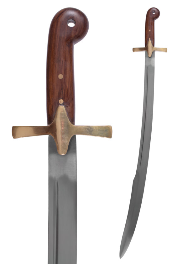 0180000300_saebel_saber_scimitar_lederscheide Türkischer Osmanischer Scimitar mit Scheide