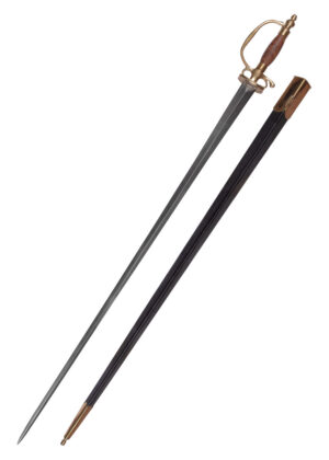 0180001200b_schwert_court_sword Galadegen mit Scheide, 18. Jh.