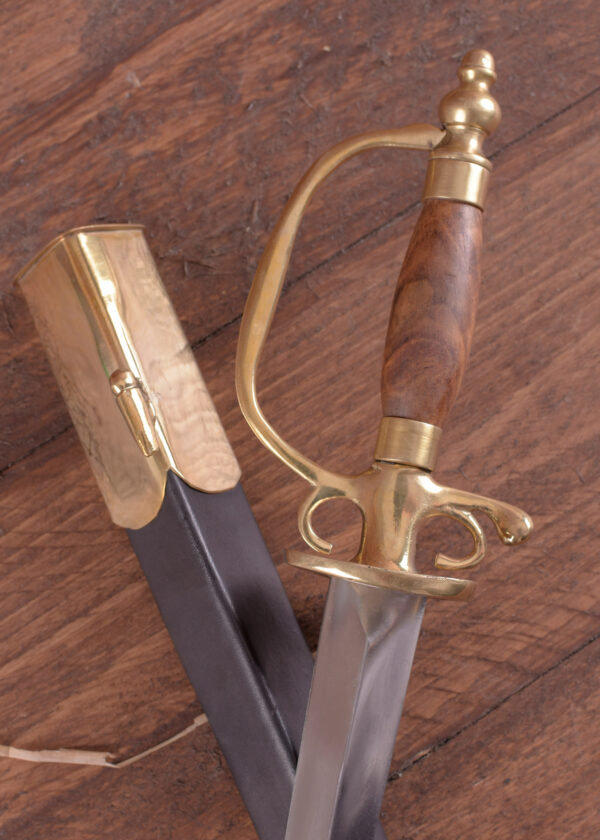 0180001200c_schwert_court_sword Galadegen mit Scheide, 18. Jh.