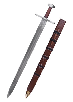 0180001618b_schwert_wikinger_viking_sword_mittelalter Schwert der späten Wikingerzeit mit Scheide