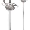 Pappenheimer Korbrapier mit drahtumwickeltem Griff, 114 cm
