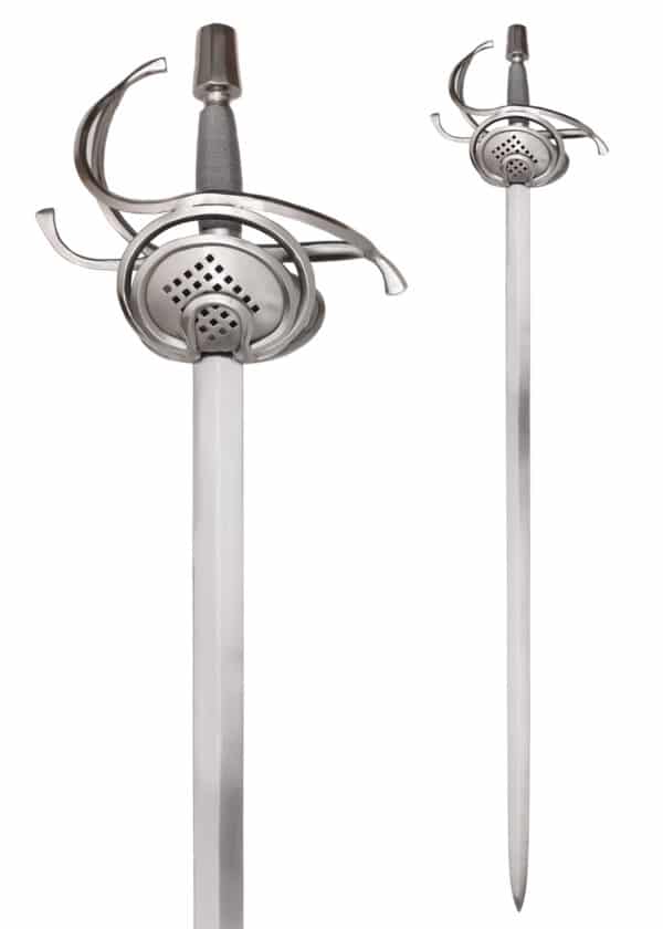 Pappenheimer Korbrapier mit drahtumwickeltem Griff, 114 cm