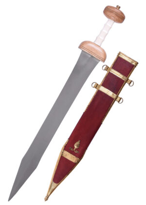 0180010400b_schwert_sword_roman_mainz_gladius_roemisch Römischer Gladius Typ Mainz mit Scheide, 1. Jh.