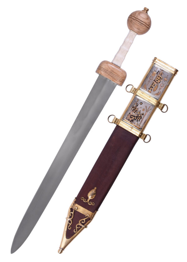0180010500b_schwert_sword_roman_gladius_roemisch_zanten Römischer Xanten Gladius mit Scheide, 3. Jh.