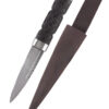 Nôž Sgian Dubh s koženou pošvou