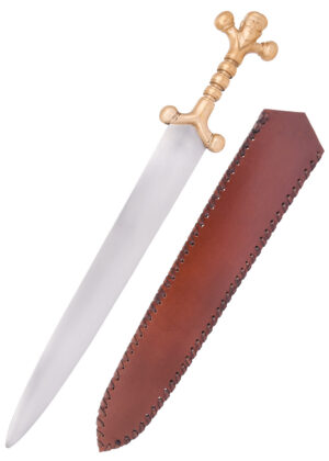 0216432600_dolch_keltisch_bronzegriff_lederscheide_mittelalter-1 Keltischer Dolch mit Bronzegriff und Lederscheide