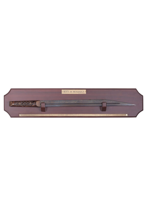 0280000300c_sax_von_beagnoth_seax_mittelalter_messer Sax von Beagnoth mit Gold- und Silbertauschierungen - Limitiert