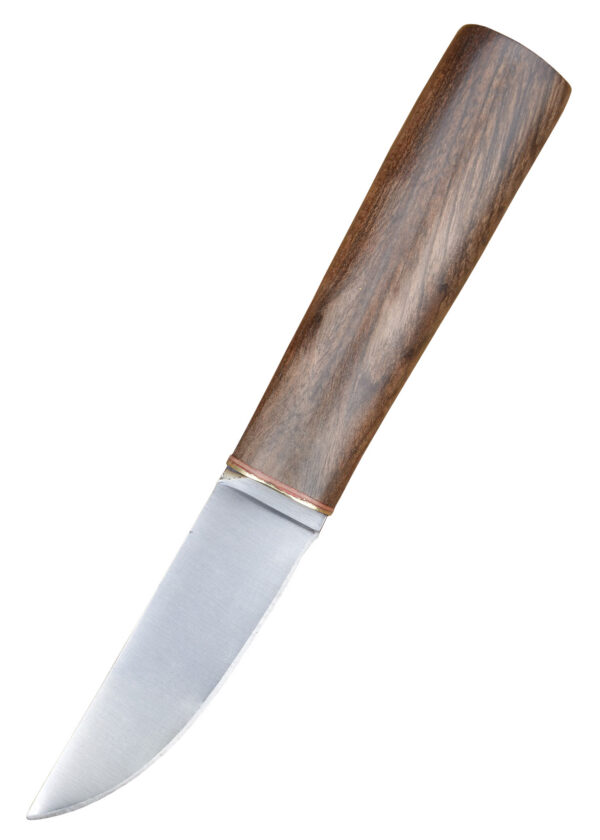 0369110034_messer_wikinger_walnussgriff_scheide Wikinger Messer mit Walnussgriff und Lederscheide