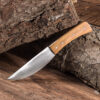 0397000402c_messer_lederscheide_knives Messer mit Griff aus Olivenholz und Lederscheide
