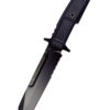 Feststehendes Messer Fulcrum schwarz, Extrema Ratio