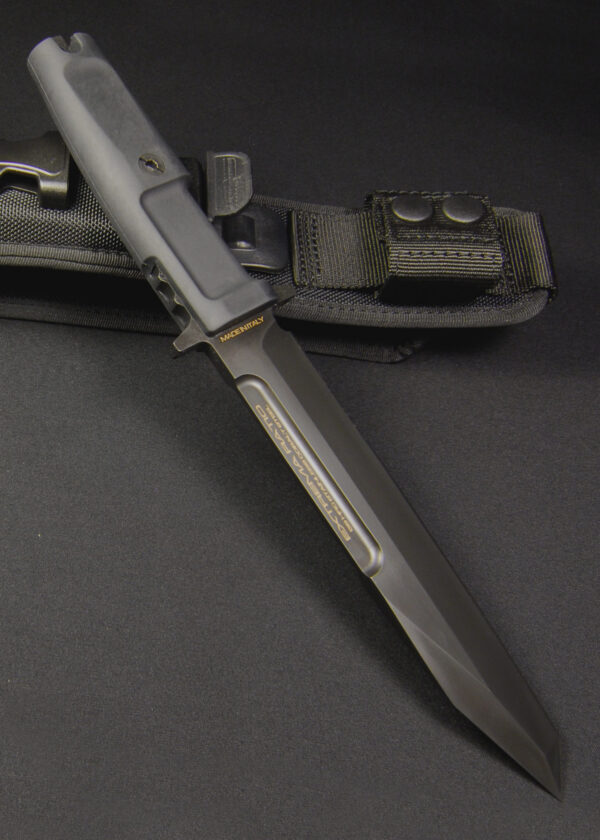 Feststehendes Messer Fulcrum schwarz, Extrema Ratio