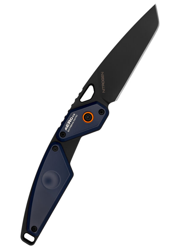 0410000182c3a10b_extrema_ratio_messer_aero_fx_nitrogen_blue_orange Extrema Ratio, Aero FX Nitrogen Blue Orange, nôž s pevnou čepeľou