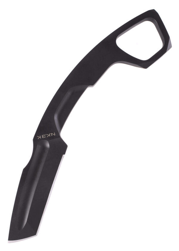 0410000213blk_extrema_ratio_messer_nk3_k_black_schwarz Feststehendes Messer N.K.3 K schwarz, Extrema Ratio
