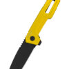 0410000246nitc5_extrema_ratio_messer_satre_f_nitrogen_yellow_black Extrema Ratio, Satre F Nitrogen čierno-žltý vreckový nôž