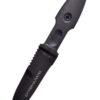0410000317blk_extrema_ratio_messer_pugio_single_edge_schwarz Nôž s pevnou čepeľou Pugio Single Edge, čierny, Extrema Ratio