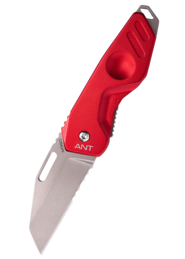 0410000468m3swr_extrema_ratio_messer_ant_rescue_red_stonewash_m390 Taschenmesser ANT Rescue Red, stonewashed, Extrema Ratio