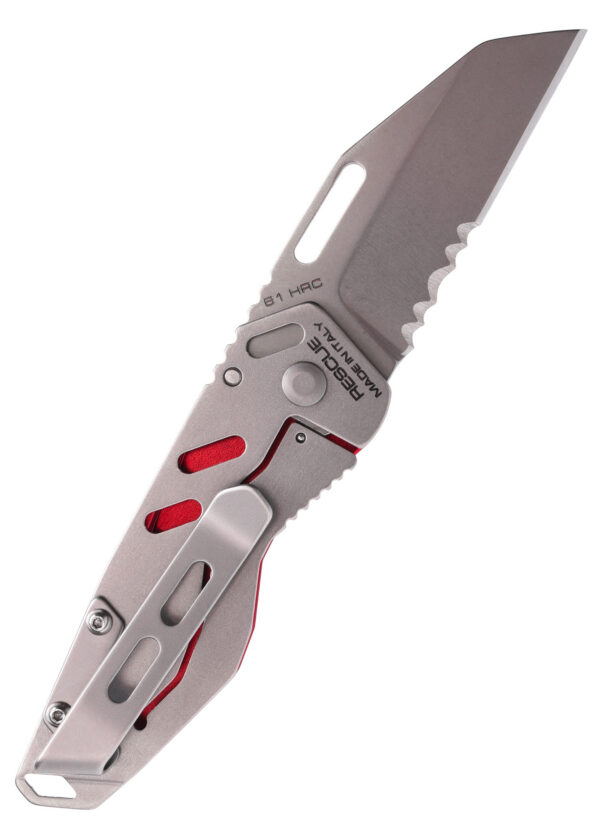 0410000468m3swrb_extrema_ratio_messer_ant_rescue_red_stonewash_m390 Taschenmesser ANT Rescue Red, stonewashed, Extrema Ratio