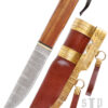 0564000236_messer_wikingermesser_damaststahl_holzgriff_spqr_knife Wikinger-Messer aus Damaststahl mit Holzgriff