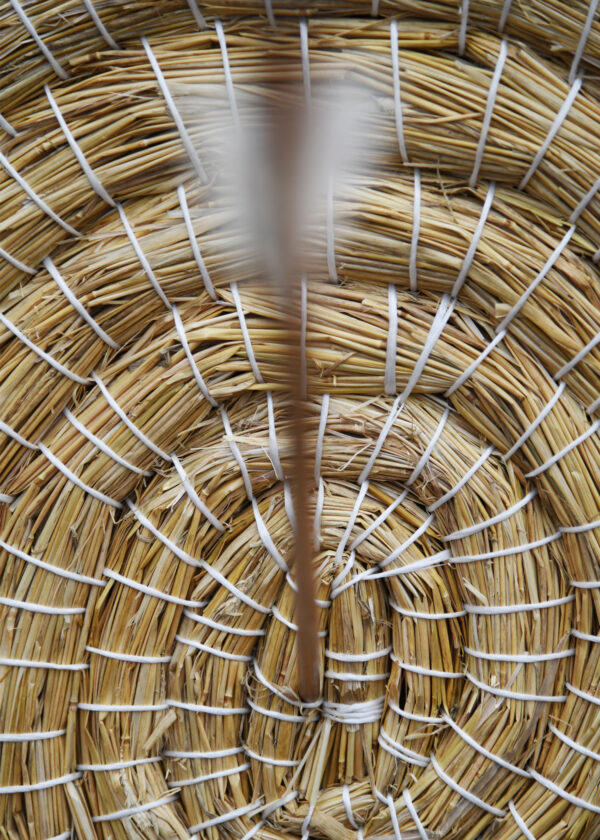 0641130800e_strohscheibe_traditionell_zielscheibe_stroh_bogenschiessen_pfeil_bogen_mittelalter Traditionelle Strohscheibe, rund, 80 cm Durchmesser