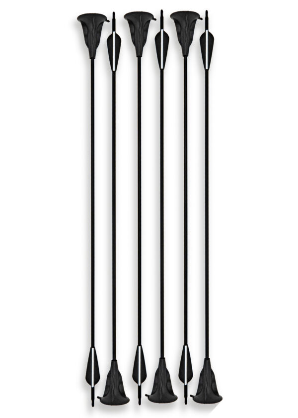 0654281901_pfeile_bowrilla_carbon-hybrid_pfeile_set_6-teilig_saugnapf Súprava šípov Carbon-Hybrid, 6-dielna, s prísavkou