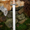 Detský vikingský meč LARP Leifr, polstrovaná zbraň, 63 cm