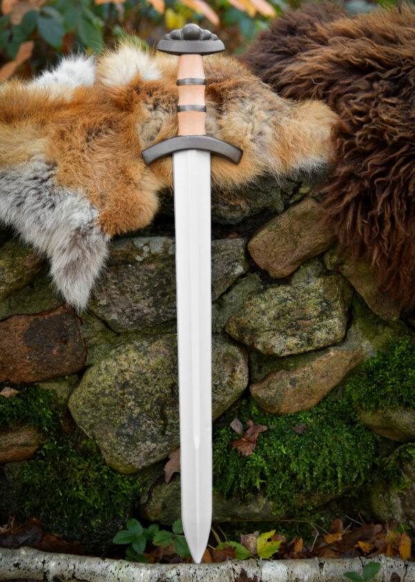 Detský vikingský meč LARP Leifr, polstrovaná zbraň, 63 cm