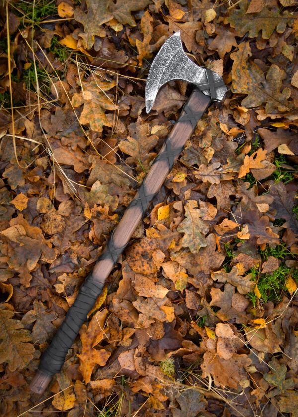LARP vikingská sekera Torvald, polstrovaná zbraň, 62 cm