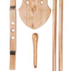 1001030511b_holzstaender_lorica_segmentata_helme_mittelalter Holzständer für Lorica Segmentata, Helm etc.