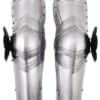 Gotische Armschützer, Paar, 1,2 mm Stahl
