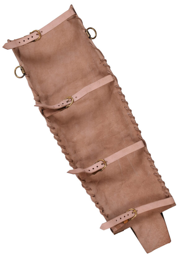 Manica, römischer Armschutz, Messing