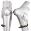 1064000013_ruestung_armschutz_mittelalter_armzeug_ellenbogenkacheln Mittelalterliches Armzeug mit Ellbogenkacheln, 14. Jh., 1,6 mm Stahl