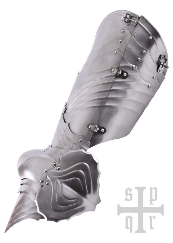 1064000111b_gothic_leg_armour_plattenruestung_beinschutz_mittelalter_spqr Gotisches Beinzeug, 15. Jahrhundert