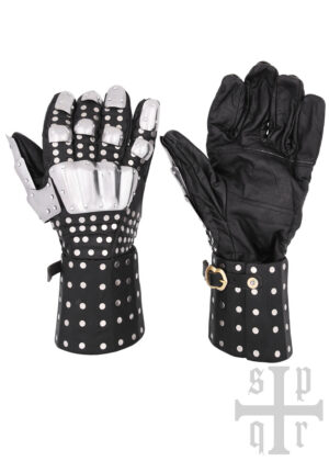 Mittelalterliche Panzerhandschuhe, Visby, Typ III, 14. Jh., versch. Farben