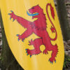 1116003001d_schild_shield_wappenschild_robert_bruce_mittelalter Schild von Robert Bruce, Holz